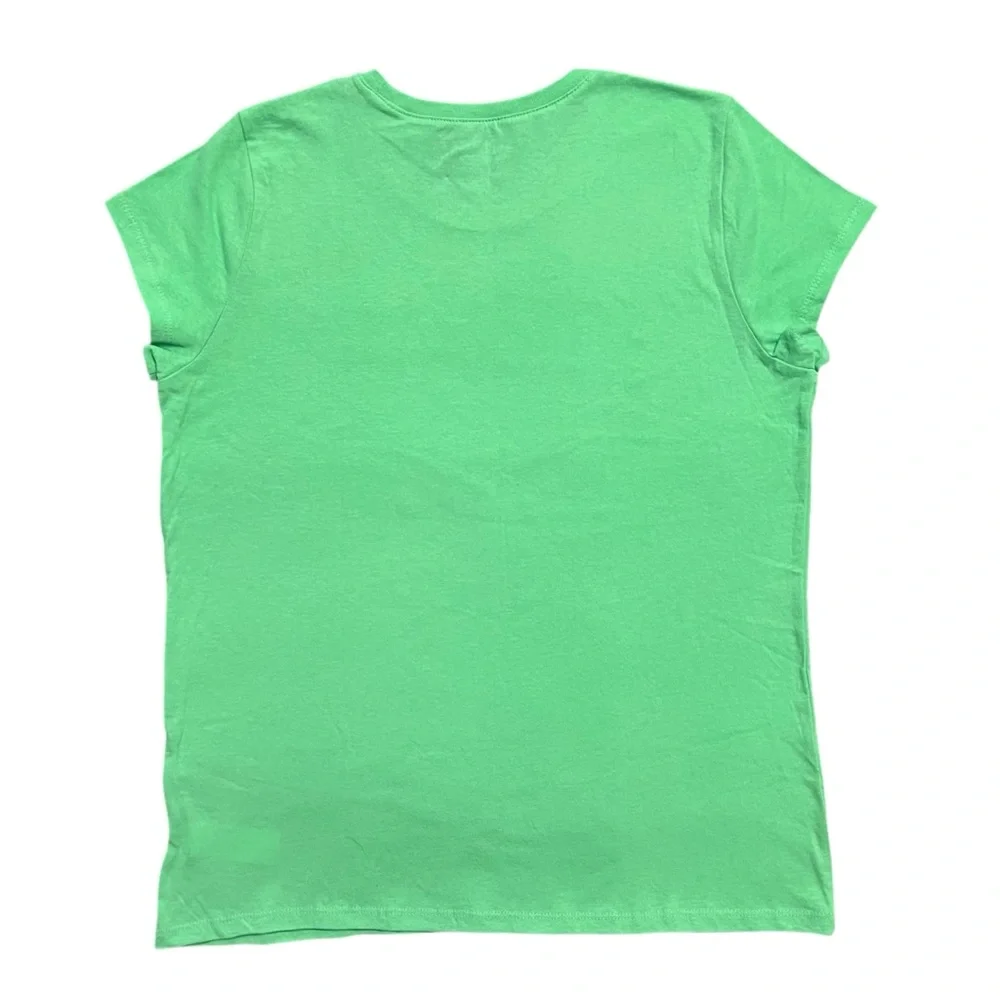 NEW The Children’s Place XXL (16) Green Lucky Girl Shamrock Tee Shirt